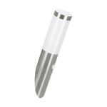 Eglo Wall Light Helsinki Stainless Steel | IP44 - Suitable for 1x E27 - Motion Sensor