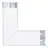 Ledvance Linear IndiviLED Corner Connector White
