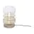 It's about RoMi Table Lamp Verona Glass Brown | Suitable for 1x E27 